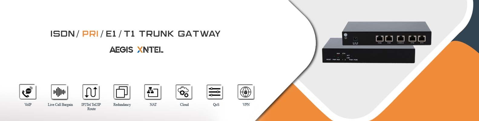 E1 gateway aegis XNTEL banner