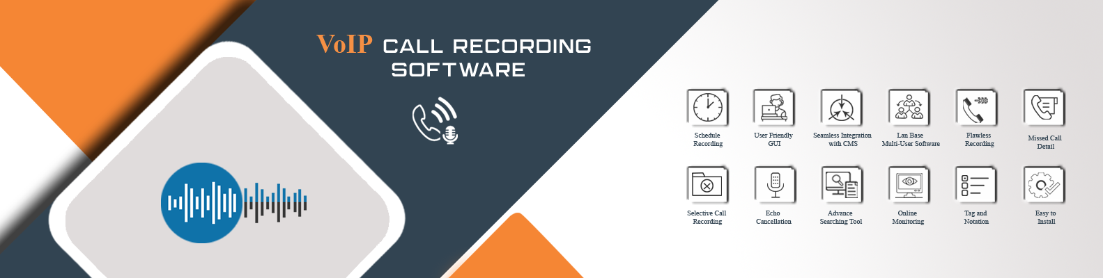 Aegis Voip voice logger banner